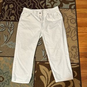 Loft curvy crop size 6